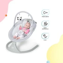 Balancelle 2 En 1 Kinderkraft Luli Grey 16 Balancelle 2 En 1 Kinderkraft Luli Grey -Kinderkraft balancelle 2 en 1 kinderkraft luli grey 3