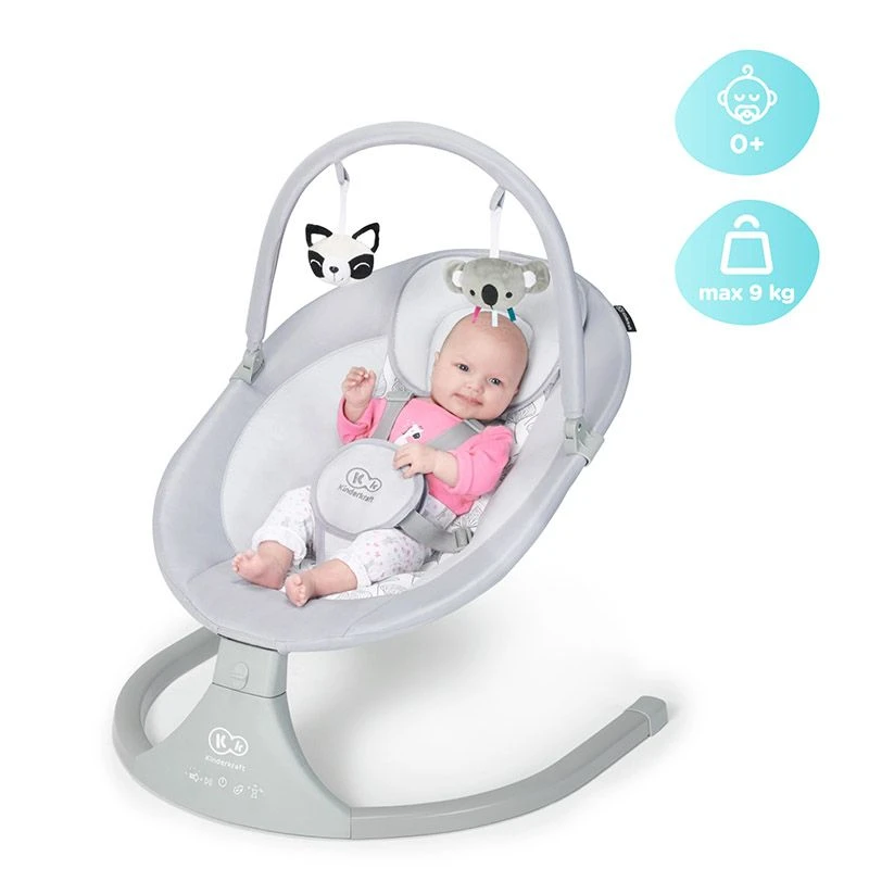 Balancelle 2 En 1 Kinderkraft Luli Grey 6 Balancelle 2 En 1 Kinderkraft Luli Grey – Image 6