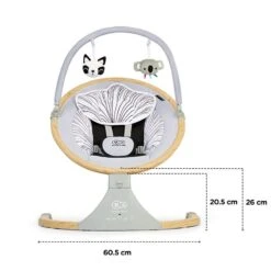 Balancelle 2 En 1 Kinderkraft Lumi Wooden -Kinderkraft balancelle 2 en 1 kinderkraft lumi wooden 6