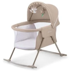 Berceau Pour Bébé Kinderkraft Lovi Beige