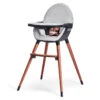 Chaise Haute 2 En 1 Kinderkraft Finix Grey