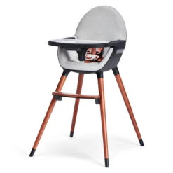 Chaise Haute 2 En 1 Kinderkraft Finix Grey