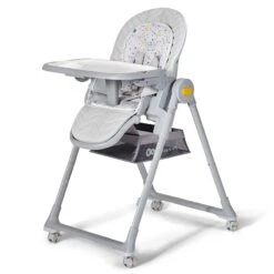 Chaise Haute 2 En 1 Kinderkraft Lastree Grey -Kinderkraft chaise haute 2 en 1 kinderkraft lastree grey 2