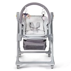 Chaise Haute 2 En 1 Kinderkraft Lastree Grey -Kinderkraft chaise haute 2 en 1 kinderkraft lastree grey 4