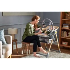 Chaise Haute 2 En 1 Kinderkraft Lastree Wood -Kinderkraft chaise haute 2 en 1 kinderkraft lastree wood 11