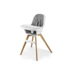 Chaise Haute 2 En 1 Kinderkraft Tixi Grey