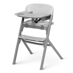 Chaise Haute 4 En 1 Kinderkraft Igee + Transat Calmee Grey -Kinderkraft chaise haute 4 en 1 kinderkraft igee transat calmee grey 2