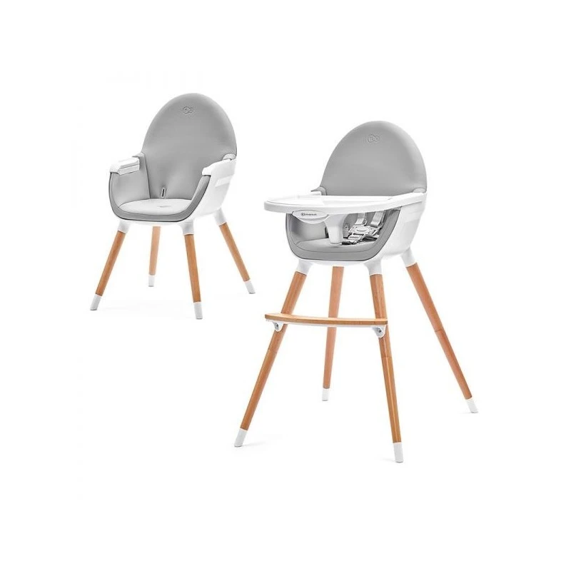 Chaise Haute évolutive Kinderkraft Fini Grey 1 Chaise Haute évolutive Kinderkraft Fini Grey