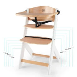 Chaise Haute Kinderkraft Enock Full Black -Kinderkraft chaise haute kinderkraft enock full black 15