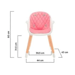 Chaise Haute Kinderkraft Sienna Pink -Kinderkraft chaise haute kinderkraft sienna pink 10