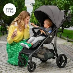 Kinderkraft Poussette Askoy - Grey -Kinderkraft kk041020389 6