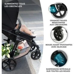 Kinderkraft Pack Poussette Moov Ct Black -Kinderkraft kk041420754 3