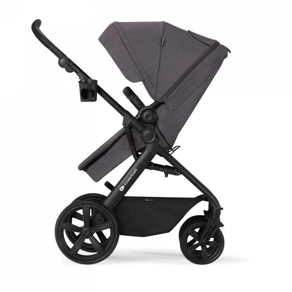 Kinderkraft Pack Poussette Trio A-tour - Dark Grey 3 Kinderkraft Pack Poussette Trio A-tour - Dark Grey – Image 3