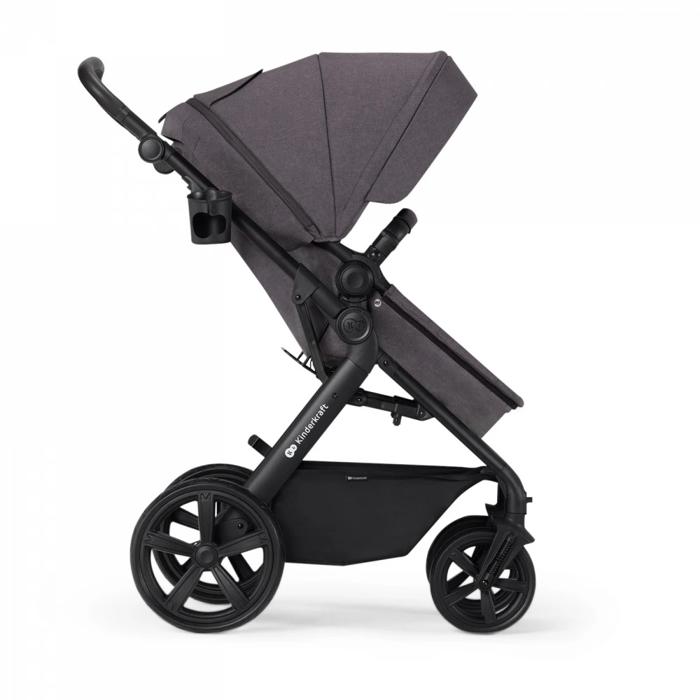 Kinderkraft Pack Poussette Trio A-tour - Dark Grey 4 Kinderkraft Pack Poussette Trio A-tour - Dark Grey – Image 4