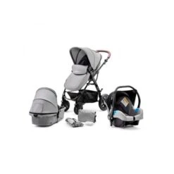 Kinderkraft Pack Poussette Trio Moov Grey