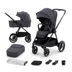 Kinderkraft Pack Poussette Duo Nea - Deep Grey