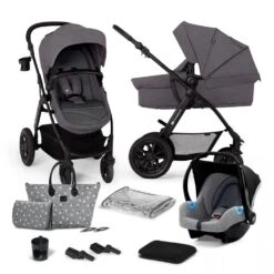 Kinderkraft Pack Poussette Trio Xmoov² - Dark Grey