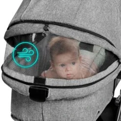 Kinderkraft Pack Poussette Trio Xmoov² - Dark Grey -Kinderkraft kk041620907 11