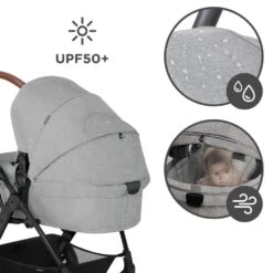 Kinderkraft Pack Poussette Trio Xmoov² - Black -Kinderkraft kk041620914 9