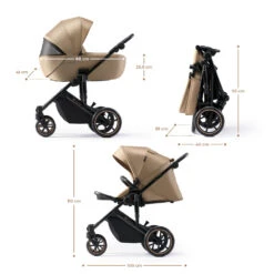 Kinderkraft Pack Poussette Duo Prime 2 - Sandrose Beige -Kinderkraft kk041721775 5