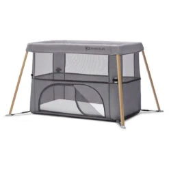 Lit 2 En 1 Kinderkraft Movi Gris/Bois