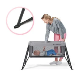 Lit 2 En 1 Kinderkraft Movi Gris/Bois -Kinderkraft lit 2 en 1 kinderkraft movi gris bois 6