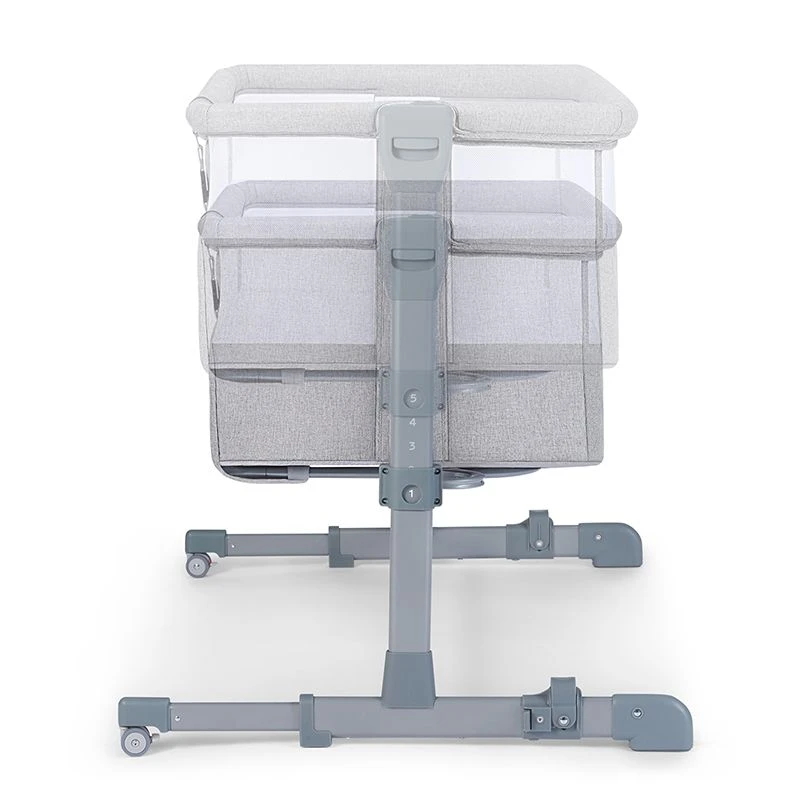 Lit Bébé Cododo Kinderkraft Neste Air Grey 3 Lit Bébé Cododo Kinderkraft Neste Air Grey – Image 3