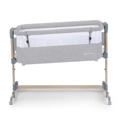 Lit Bébé Cododo Kinderkraft Neste Air Grey/Wood -Kinderkraft lit bebe cododo kinderkraft neste air grey wood 2