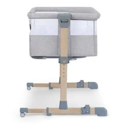 Lit Bébé Cododo Kinderkraft Neste Air Grey/Wood -Kinderkraft lit bebe cododo kinderkraft neste air grey wood 3