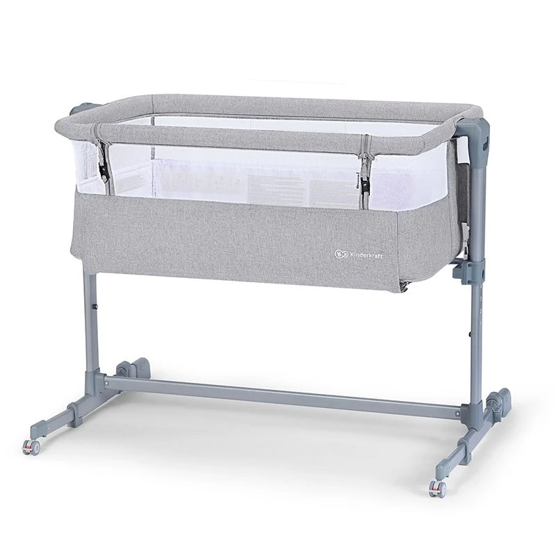 Lit Bébé Cododo Kinderkraft Neste Air Grey 1 Lit Bébé Cododo Kinderkraft Neste Air Grey