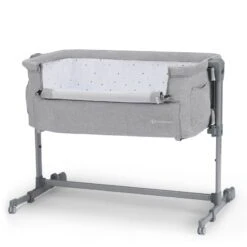 Lit Bébé Cododo Kinderkraft Neste Up Grey Light -Kinderkraft lit bebe cododo kinderkraft neste up grey light 2