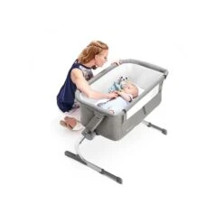 Lit Bébé Cododo Kinderkraft Uno Gray -Kinderkraft lit bebe cododo kinderkraft uno gray 7