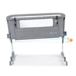 Lit Bébé Cododo Kinderkraft Uno Up Grey -Kinderkraft lit bebe cododo kinderkraft uno up grey 2