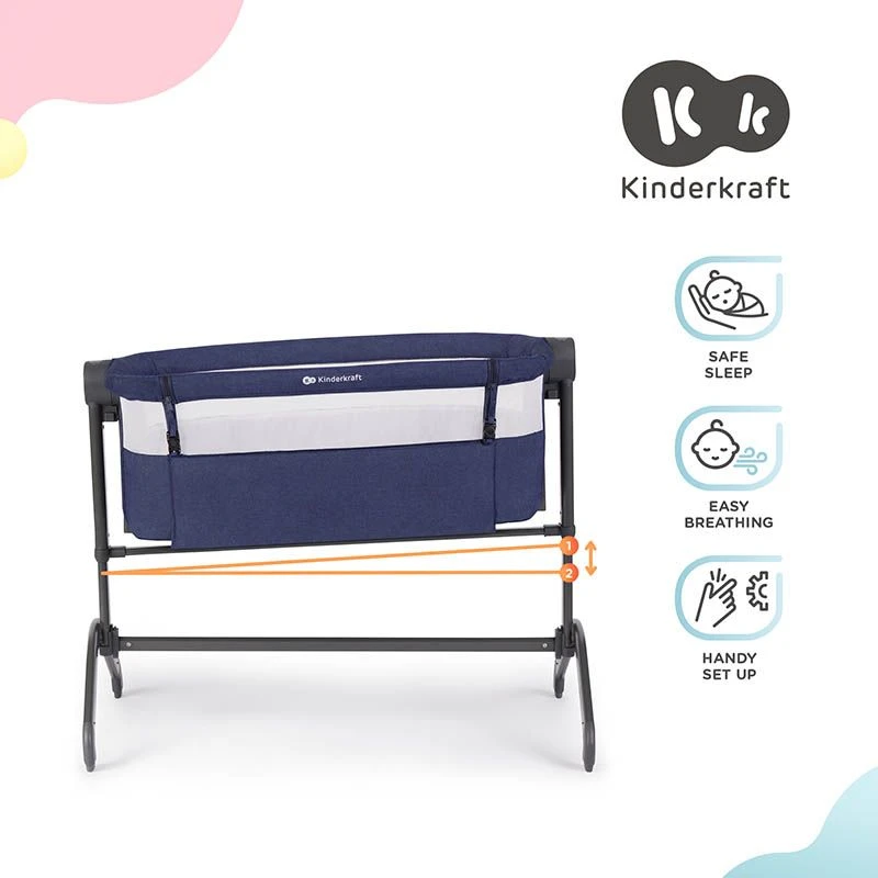 Lit Cododo 2 En 1 Kinderkraft Bea Blue Navy 13 Lit Cododo 2 En 1 Kinderkraft Bea Blue Navy – Image 13