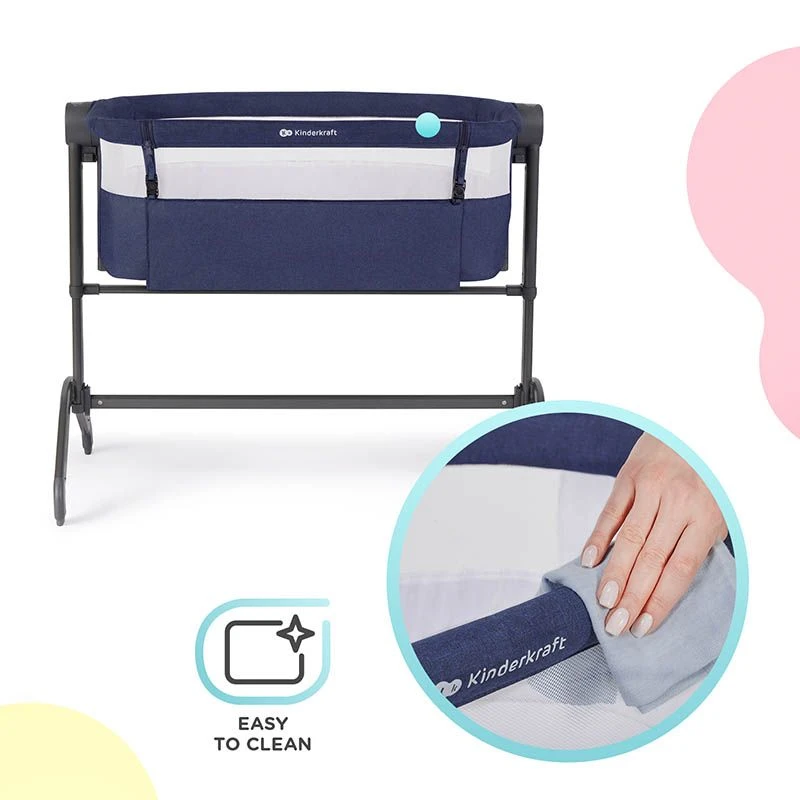 Lit Cododo 2 En 1 Kinderkraft Bea Blue Navy 16 Lit Cododo 2 En 1 Kinderkraft Bea Blue Navy – Image 16