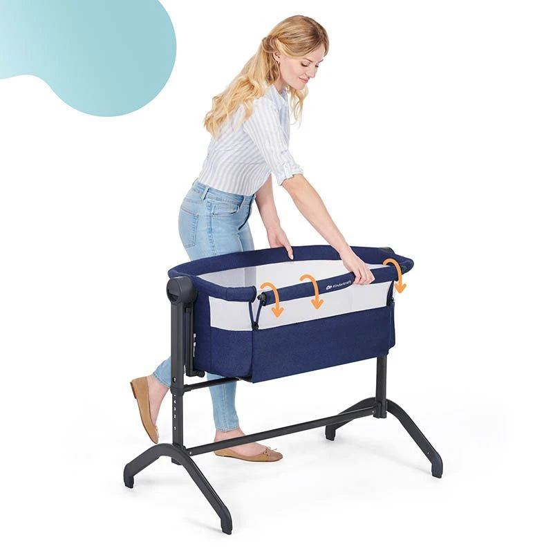 Lit Cododo 2 En 1 Kinderkraft Bea Blue Navy 18 Lit Cododo 2 En 1 Kinderkraft Bea Blue Navy – Image 18