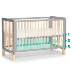 Lit En Bois évolutif Kinderkraft Lunky Grey -Kinderkraft lit en bois evolutif kinderkraft lunky grey 3