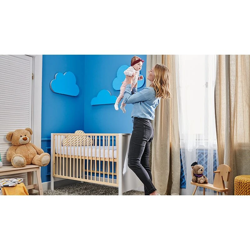 Lit En Bois évolutif Kinderkraft Mia Grey Avec Matelas 11 Lit En Bois évolutif Kinderkraft Mia Grey Avec Matelas – Image 11