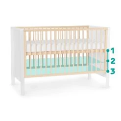 Lit En Bois évolutif Kinderkraft Mia White -Kinderkraft lit en bois evolutif kinderkraft mia white 5