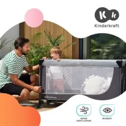 Lit Parapluie Kinderkraft Leody Grey -Kinderkraft lit parapluie kinderkraft leody grey 10