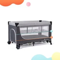 Lit Parapluie Kinderkraft Leody Grey -Kinderkraft lit parapluie kinderkraft leody grey 14