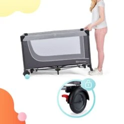 Lit Parapluie Kinderkraft Leody Grey Avec Accessoires -Kinderkraft lit parapluie kinderkraft leody grey avec accessoires 12