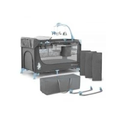 Lit Pliant Kinderkraft Joy Blue Avec Accessoires