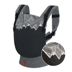 Porte-bébé Kinderkraft Milo Black -Kinderkraft porte bebe kinderkraft milo black 2