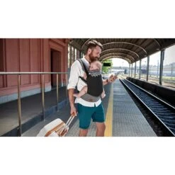 Porte-bébé Kinderkraft Milo Black -Kinderkraft porte bebe kinderkraft milo black 6