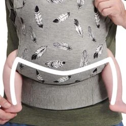 Porte-bébé Kinderkraft Milo Grey -Kinderkraft porte bebe kinderkraft milo grey 5