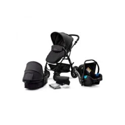 Poussette 3 En 1 Kinderkraft Moov Black
