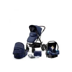 Poussette 3 En 1 Kinderkraft Moov Navy