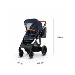 Poussette 3 En 1 Kinderkraft Prime Deep Navy 2020 -Kinderkraft poussette 3 en 1 kinderkraft prime deep navy 2020 12