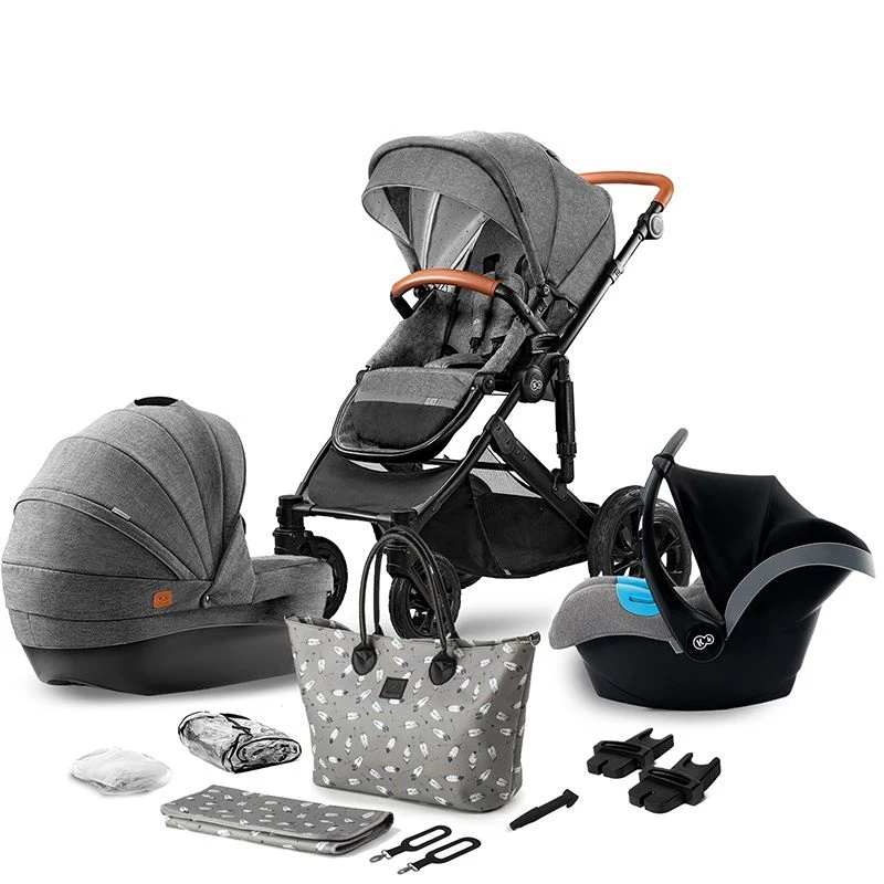 Poussette 3 En 1 Kinderkraft Prime Grey 2020 1 Poussette 3 En 1 Kinderkraft Prime Grey 2020